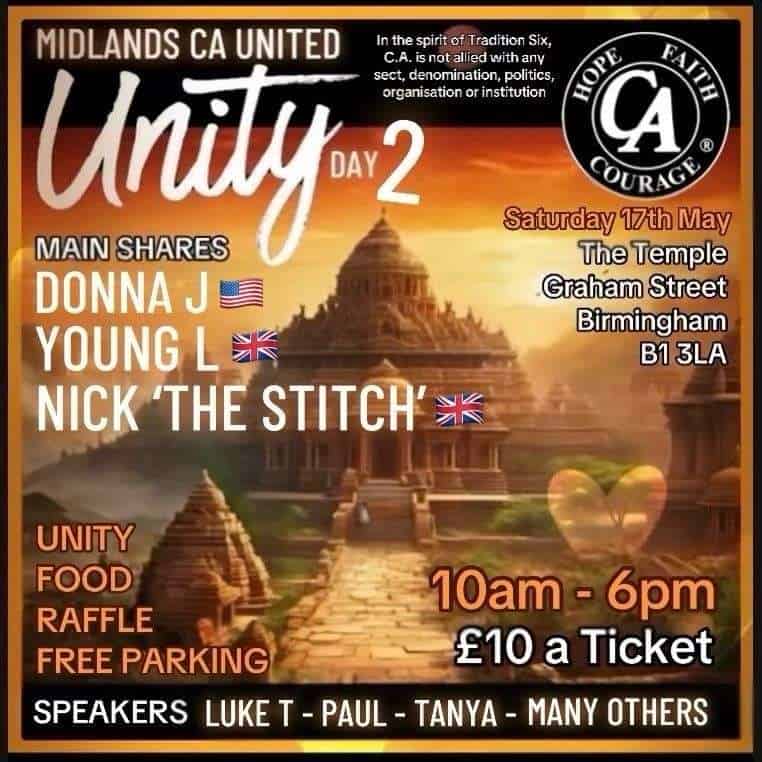 Unity Day 2 Midlands CA United - Community event in Birmingham.