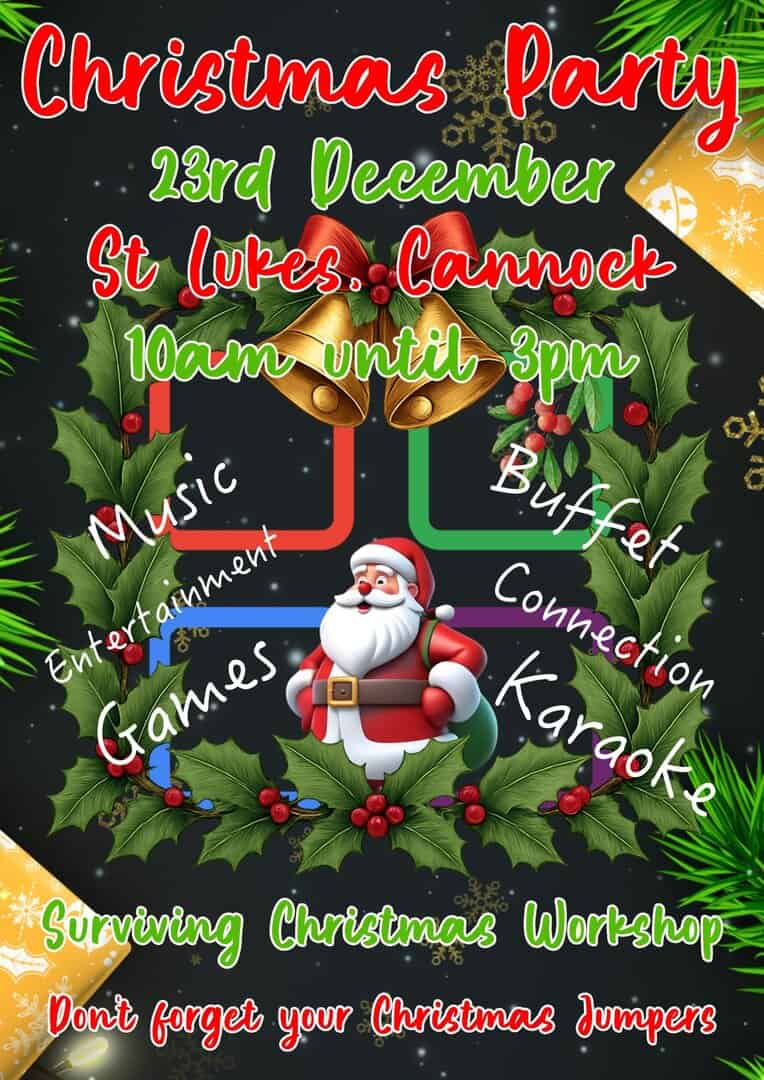 Christmas Party Event Poster.