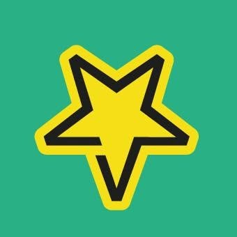 Bright yellow star icon with black outline, symbolising emergency recovery services.